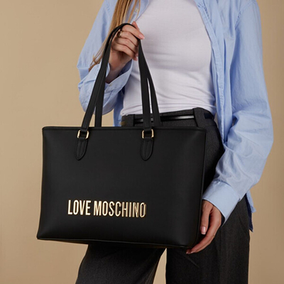 Çantë për femra Love Moschino, e zezë
