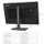 Monitor Lenovo ThinkVision P32pz 30, 31.5", 4K Mini LED, USB4, i zi