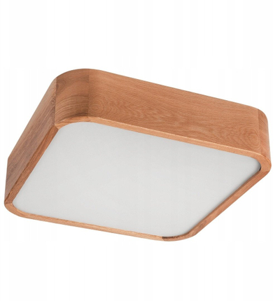 Lampë tavanore Lamkur Oak GASPAR, 35cm, 2xE27, dru lisi