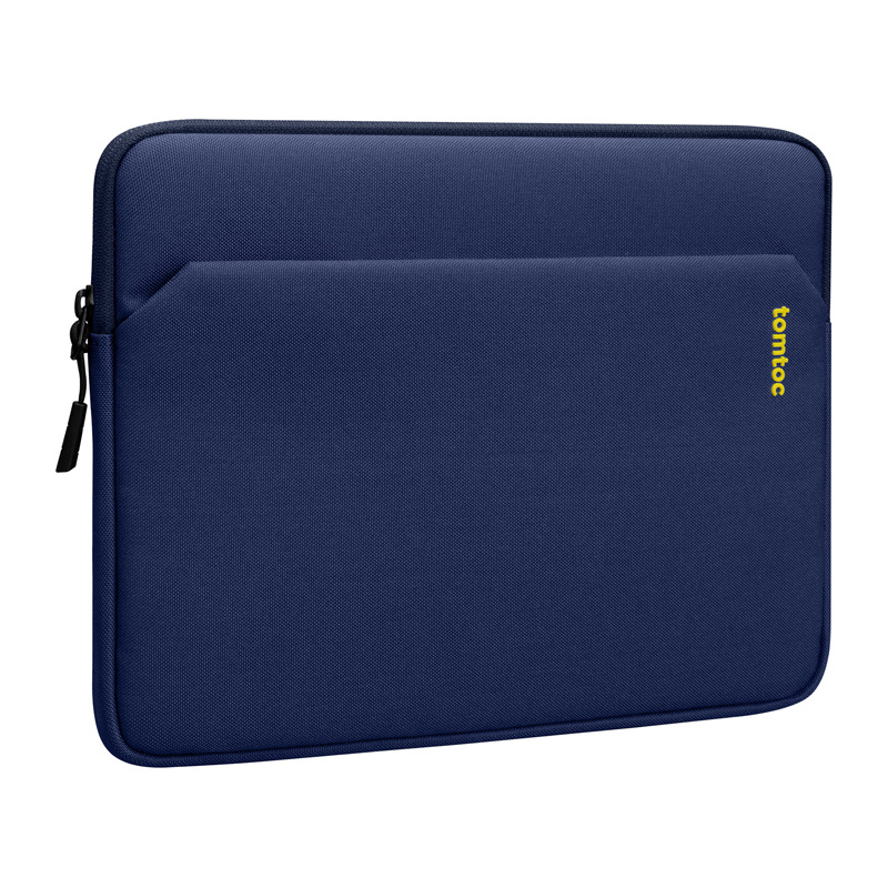 Çantë mbrojtëse tablet Tomtoc Sleeve, 10.9" iPad 11" iPad Pro, xhep aksesorësh, blu e errët