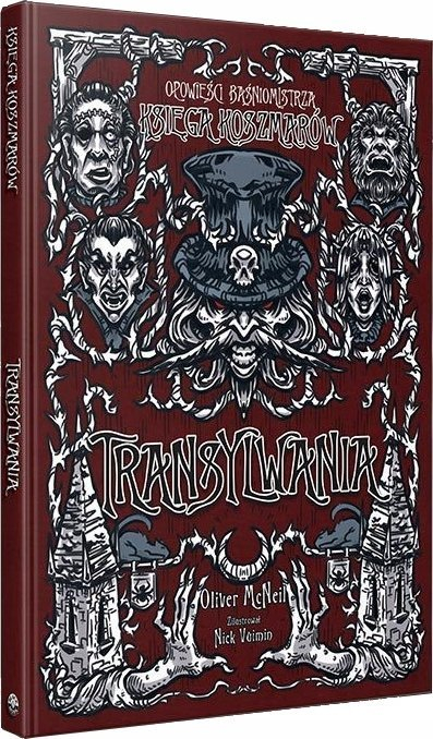 Lojë tavoline RPG Black Monk Tales of the Fairytale Master Transylvania, në polonisht