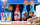 Set bowlingu për kalamaj Paw Patrol, 6 kegele plastike, me shumë ngjyra