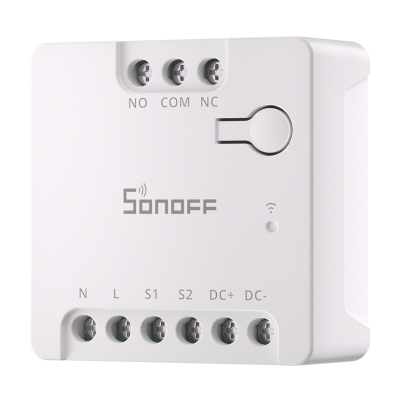 Ndërprerës i mençur WiFi Sonoff MINI-D, dry contact, Matter, i bardhë