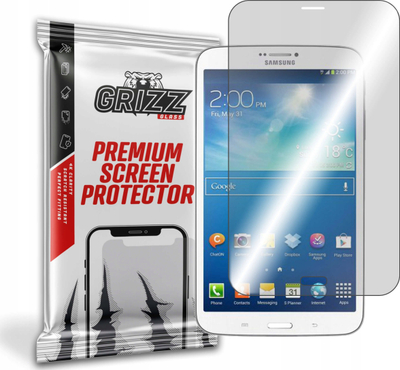 Xham mbrojtës GrizzGlass Hybrid Glass për Samsung Galaxy Tab 3 T311, transparent