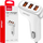 Karikues makine AMiO 03885, 3x USB, 5V 3.1A, i zi