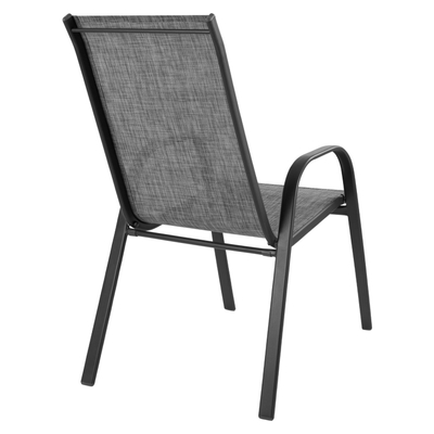 Karrige outdoor LEON HM5000.01, metal, textilene, gri