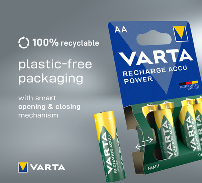 Bateri të rikarikueshme VARTA Accu Power R2U AA 2400 mAh, 2 copë