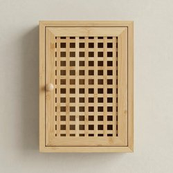 Ѕидна каса за клучеви Ikonka KIZU, бамбус, 19 x 27 x 6 cm, боја дрво
