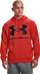 Bluza me kapuç Under Armour Rival Fleece Big Logo për burra, e kuqe