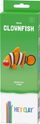 Set plasteline Hey Clay Clownfish, 3 ene, shumëngjyrëshe
