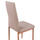 Karrige ngrënieje Metal Chair Lady HM0037.14, 40x48x95 cm, kornizë metalike, bezhë
