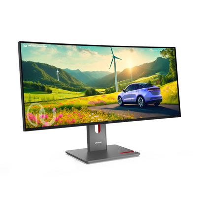 Монитор Леново ТинкВижн P34wD-40, 34\", UWQHD, 120Hz, црн