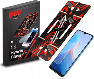 Xham mbrojtës GrizzGlass HybridGlass Easy, për Infinix Smart 7 HD, transparent
