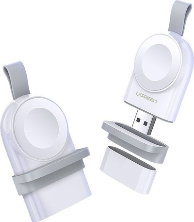 Karikues magnetik USB për Apple Watch UGREEN 50944, 2 copë, i bardhë