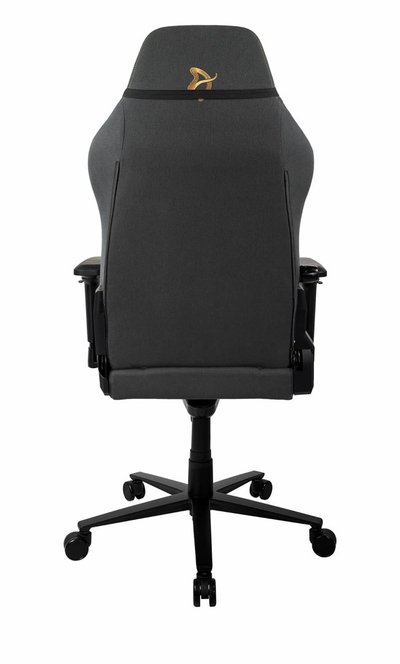 Karrige gaming Arozzi Primo, mbështetëse e lartë, lumbare e rregullueshme, gri e errët artë