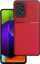Këllëf telefoni Forcell Noble për Samsung Galaxy S22, TPU, mat, i kuq