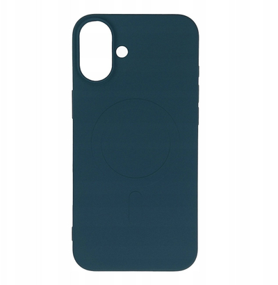 Силиконска навлака Wozinsky MagSafe за Samsung Galaxy S24 FE, TPU, заштита од удари, темно сина