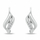 Set për gra Brilio Silver, ngjyrë argjendtë/transparente