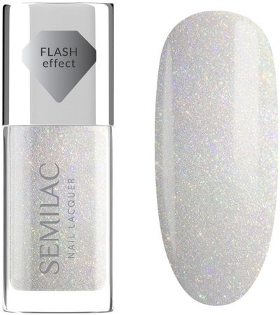Llak thonjsh Semilac Classic 116 Holo Flash, efekt xheli, shkëlqim holografik