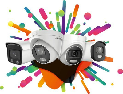 Kamerë IP PTZ Hikvision DS-2DE3A400BW-DE/W F1, 4MP, 30m IR, e bardhë