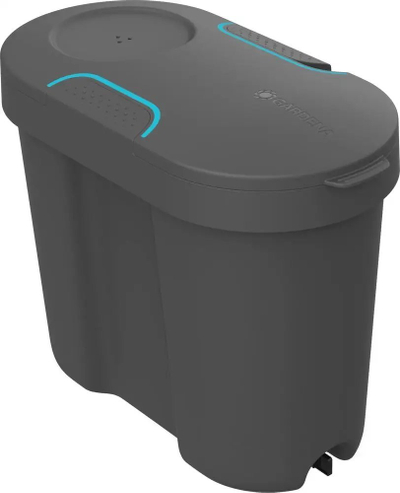 Depozitë uji Gardena AquaBloom, 10.5L, antracit me turkeze