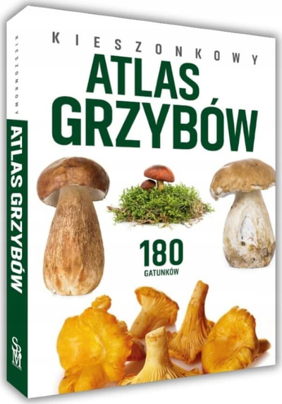 Libër xhepi SBM Pocket Atlas of Mushrooms, 180 lloje, polonisht