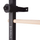 Ribë sportive muri HMS DW2708, hekur dhe dru, 223cm, e zezë