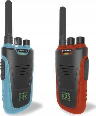 Radiolidhje Walkie Talkie Kidywolf Kidytalk për fëmijë, dizajn i qëndrueshëm, tingull i qartë, shumëngjyrëshe