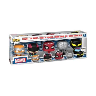 Figurina koleksionare Funko POP Marvel Year of the Spider, set me 5 copa, Spider-Man shumëngjyrësh