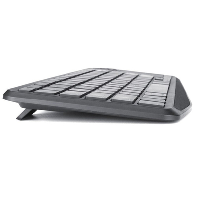 Tastierë universale Techly ICTB9801TB, RF Wireless + Bluetooth, RGB, e zezë