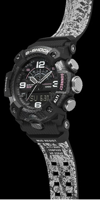 Orë për meshkuj Casio GG-B100BTN-1AER G-, e zezë
