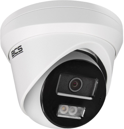 Kamerë dome IP BCS V EIP16FSR3L3, 6MP, lentë 2.8mm, e bardhë