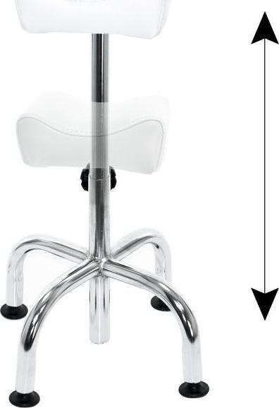 Mbajtëse këmësh për pedikyr Activeshop AM-5012C, e rregullueshme, e bardhë