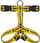 Ortezë Chaba Guard Do Not Touch M, perimetër 35-53 cm, e zezë