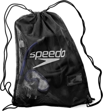 Торба за базен Speedo Pool Bag, водоотпорна, црна