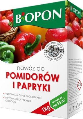 Pleh multikomponent BIOPON për domate dhe speca, 1kg, për kopsht dhe sera