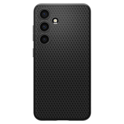 Mbajtëse telefoni Spigen Liquid Air për Samsung Galaxy S24, TPU, e zezë mat
