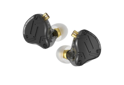 Kufje në vesh KZ ZS10 Pro X, HIFI, bass i fuqishëm, metalike, të zeza