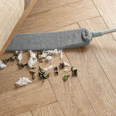 Furçë teleskopike pluhuri Wamy Telescopic Dust Brush, me 2 koka, gri