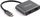 Adapter video StarTech USB C Multiport, 4K 60Hz, HDMI ose Mini DisplayPort, gri hapësinor