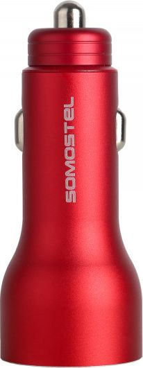 Karikues makine Somostel, 2 porta USB, kabllo Type C, i kuq