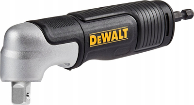 Adapter këndor goditës Dewalt DT20505-QZ, lidhje 3/8\", torsion, i verdhë