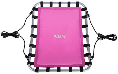 Luhatëse drejtkëndëshe NILS Camp NB5045, 76x102cm, kapacitet 150kg, rozë