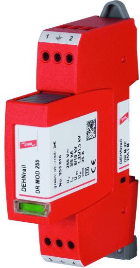 Mbrojtës tensioni Dehn D Type 3 953205, 2P, 5kA, 1.5kV
