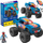 Set ndërtimi MEGA Hot Wheels Smash N Crash Monster Truck HMM49, 80 pjesë, për fëmijë 5+, blu