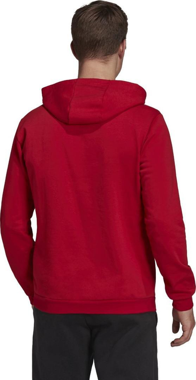 Bluzë me kapuç Adidas Entrada 22 Hoody M H57514 për burra, me fleece, e zezë