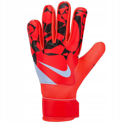 Doreza portieri për fëmijë Nike Match Jr HQ0258 635, shkumë kapëse, mbyllje me rrip, të kuqe