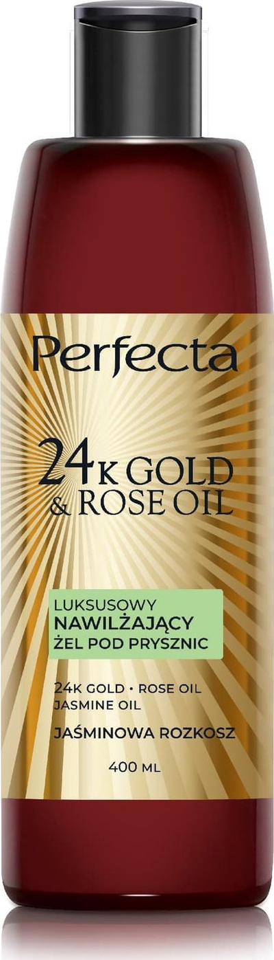 Xhel dushi Perfecta 24K Gold & Rose Oil Jasmine Delight, 400ml