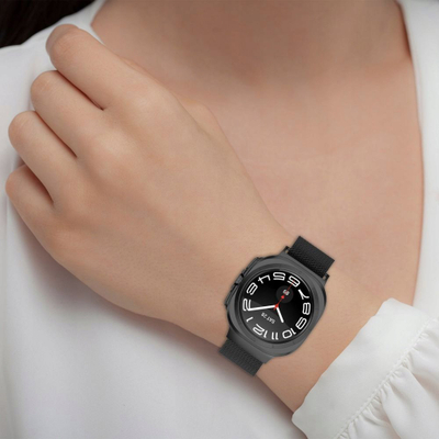 Rrip ore Tech-Protect Milaneseband për Galaxy Watch Ultra 47mm, çelik inox, starlight