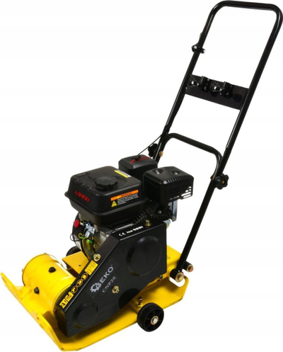 Компактор плочка GEKO G80202, 19.8kN, мотор Loncin OHV 6.5HP, сина